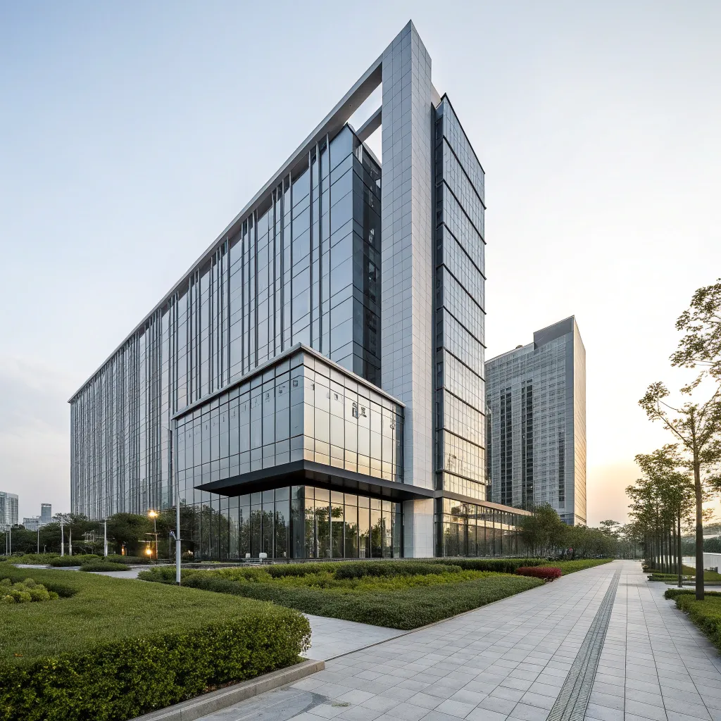 Modern office building